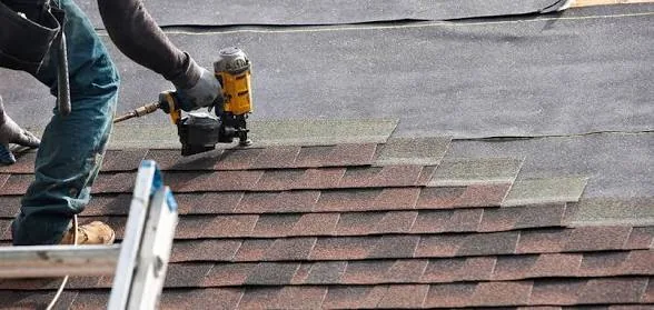 Residential shingle roof repair